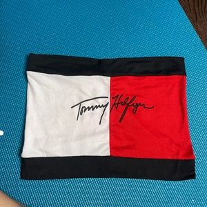 Tommy Hilfiger tube crop top